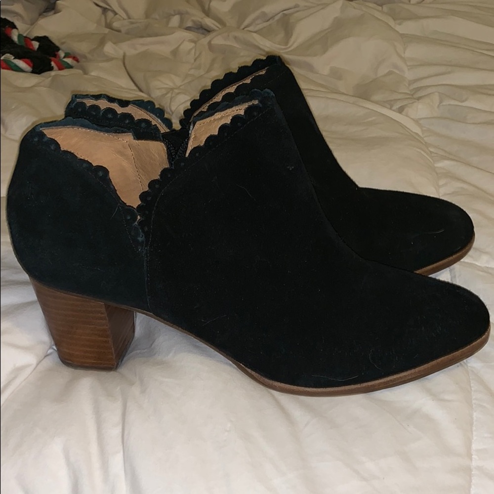 Jack Rogers black booties size 10